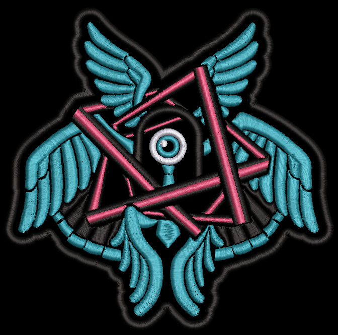 Iron-On Patch - Biblically-Accurate Miku