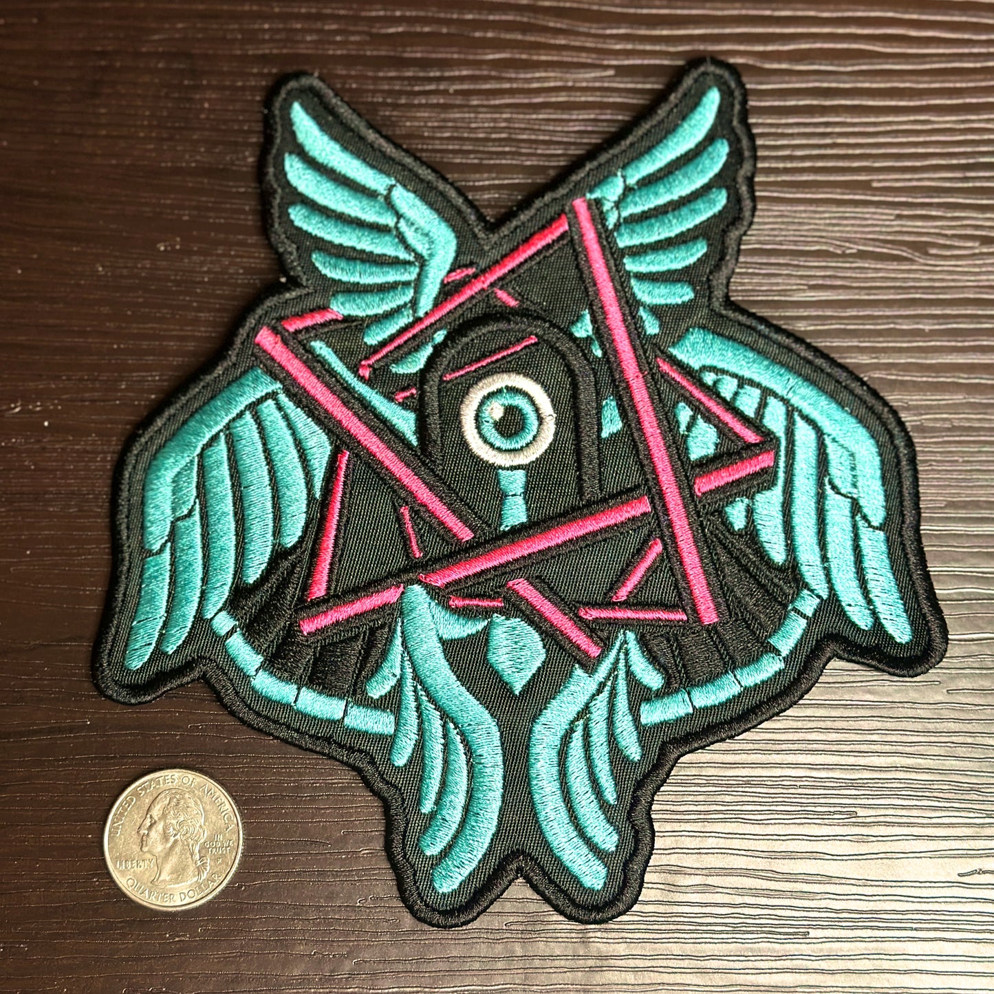 Iron-On Patch - Biblically-Accurate Miku