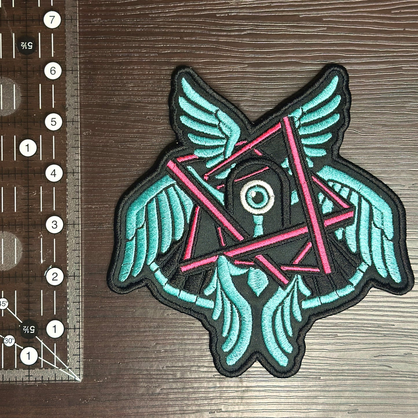 Iron-On Patch - Biblically-Accurate Miku