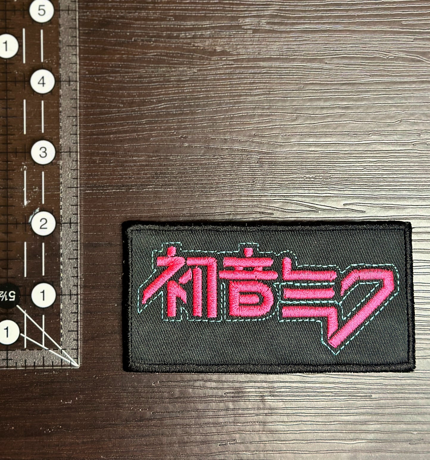 Iron-On Patch - "Hatsune Miku" Logo