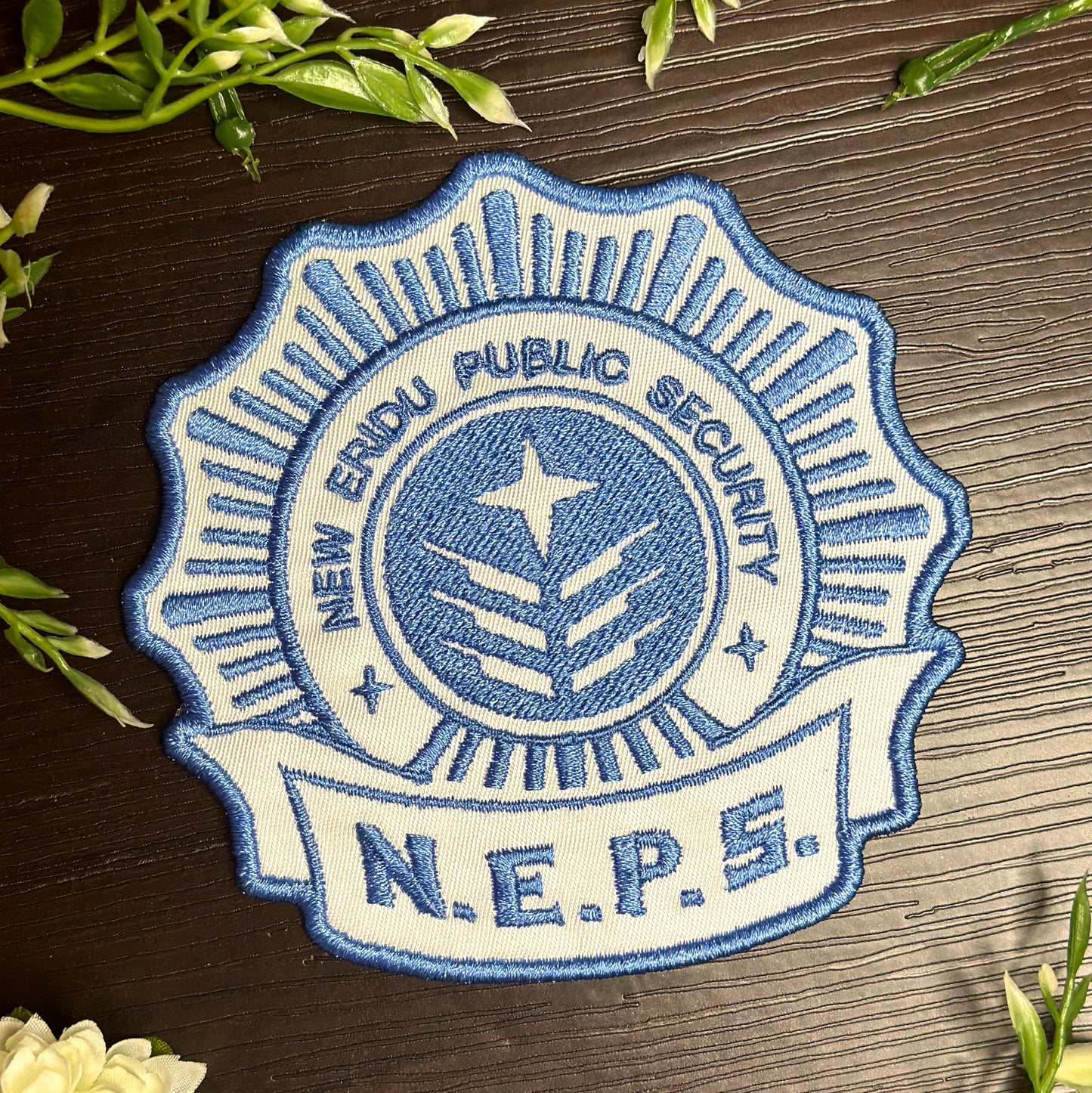 Iron-On Patch - "New Eridu Public Security" Zenless Zone Zero Patch