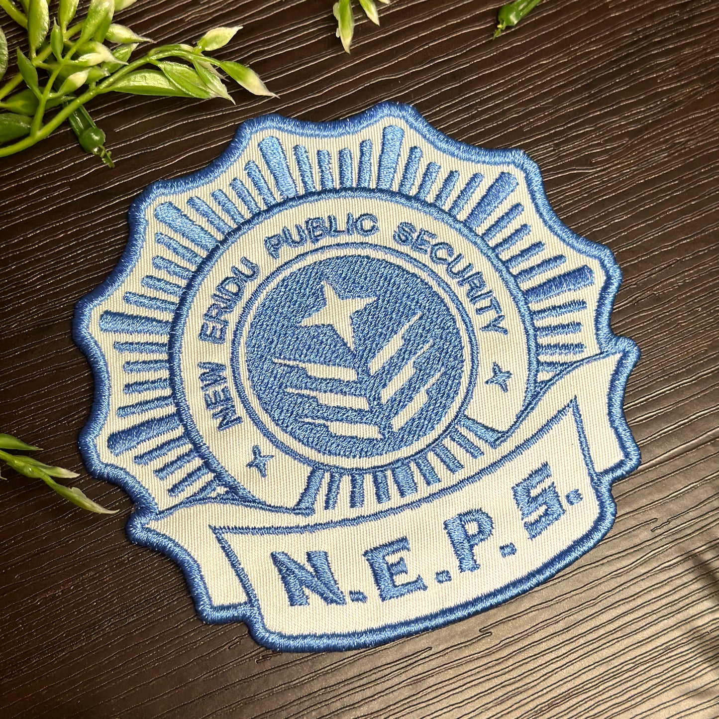 Iron-On Patch - "New Eridu Public Security" Zenless Zone Zero Patch
