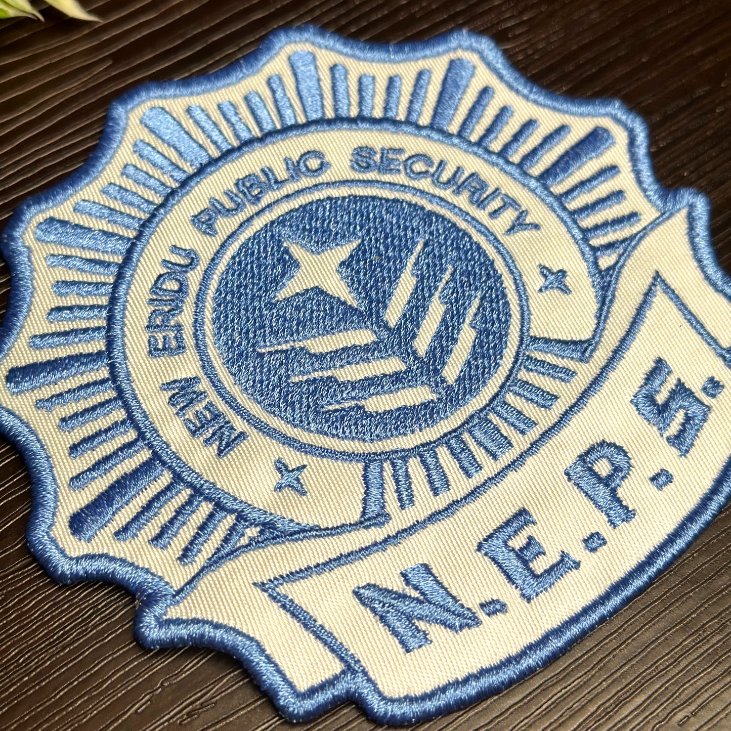 Iron-On Patch - "New Eridu Public Security" Zenless Zone Zero Patch