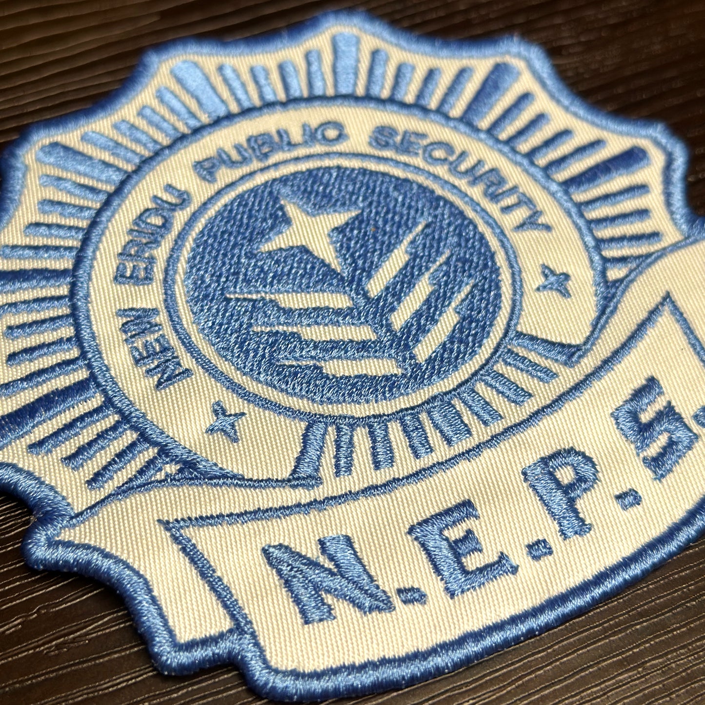 Iron-On Patch - "New Eridu Public Security" Zenless Zone Zero Patch