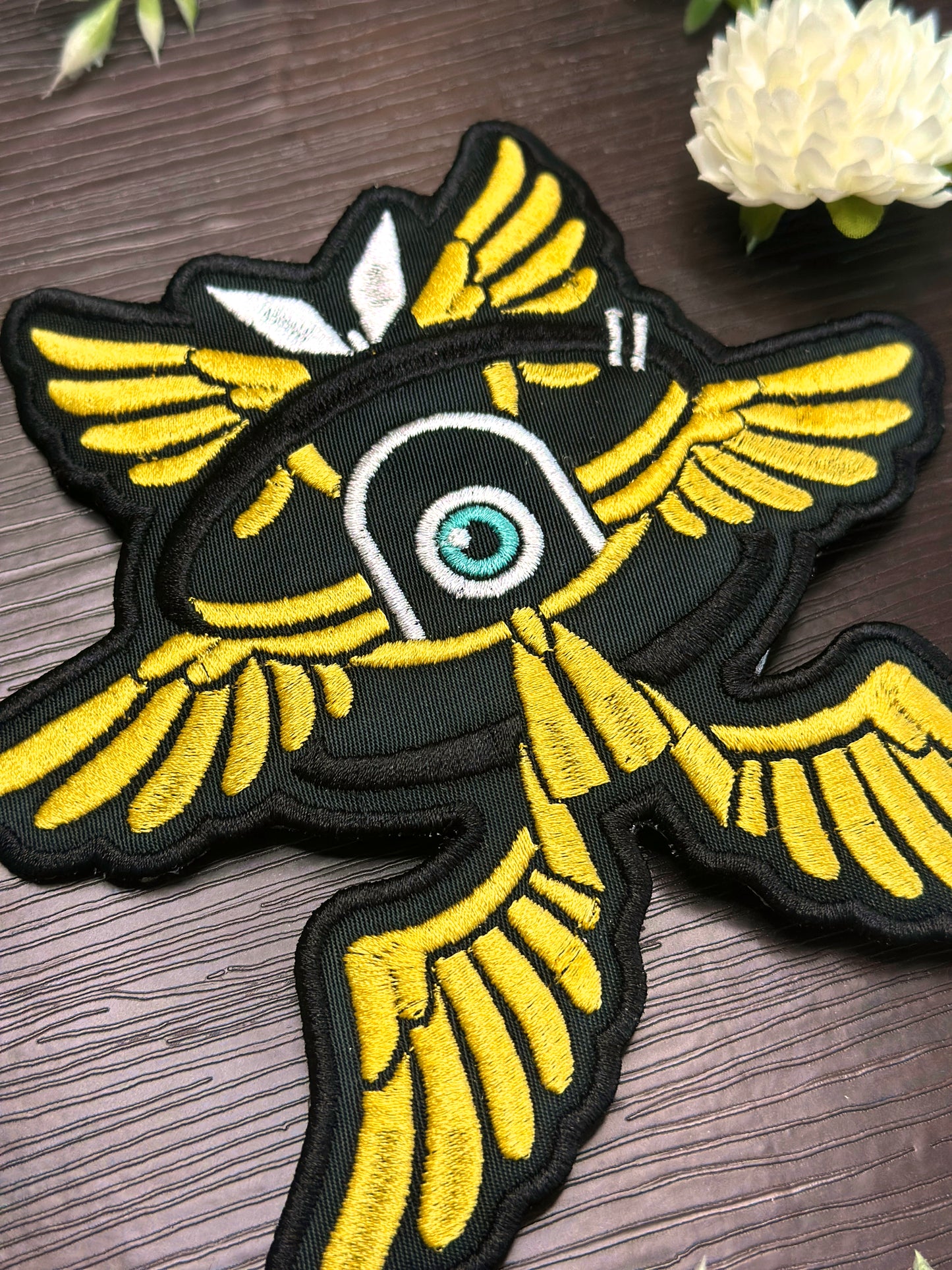 Iron-On Patch - "Biblically-Accurate Rin Kagamine" Vocaloid Patch