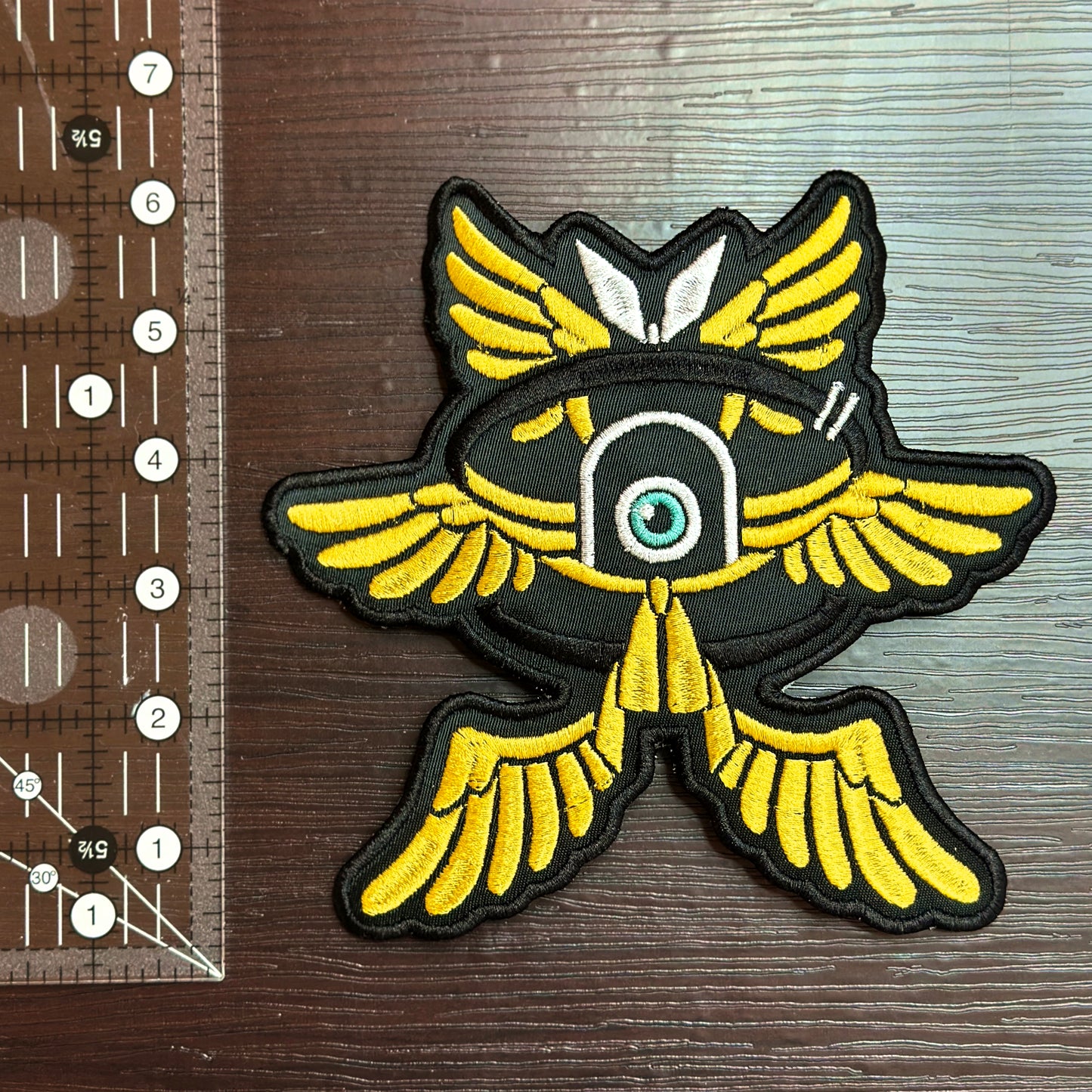 Iron-On Patch - "Biblically-Accurate Rin Kagamine" Vocaloid Patch