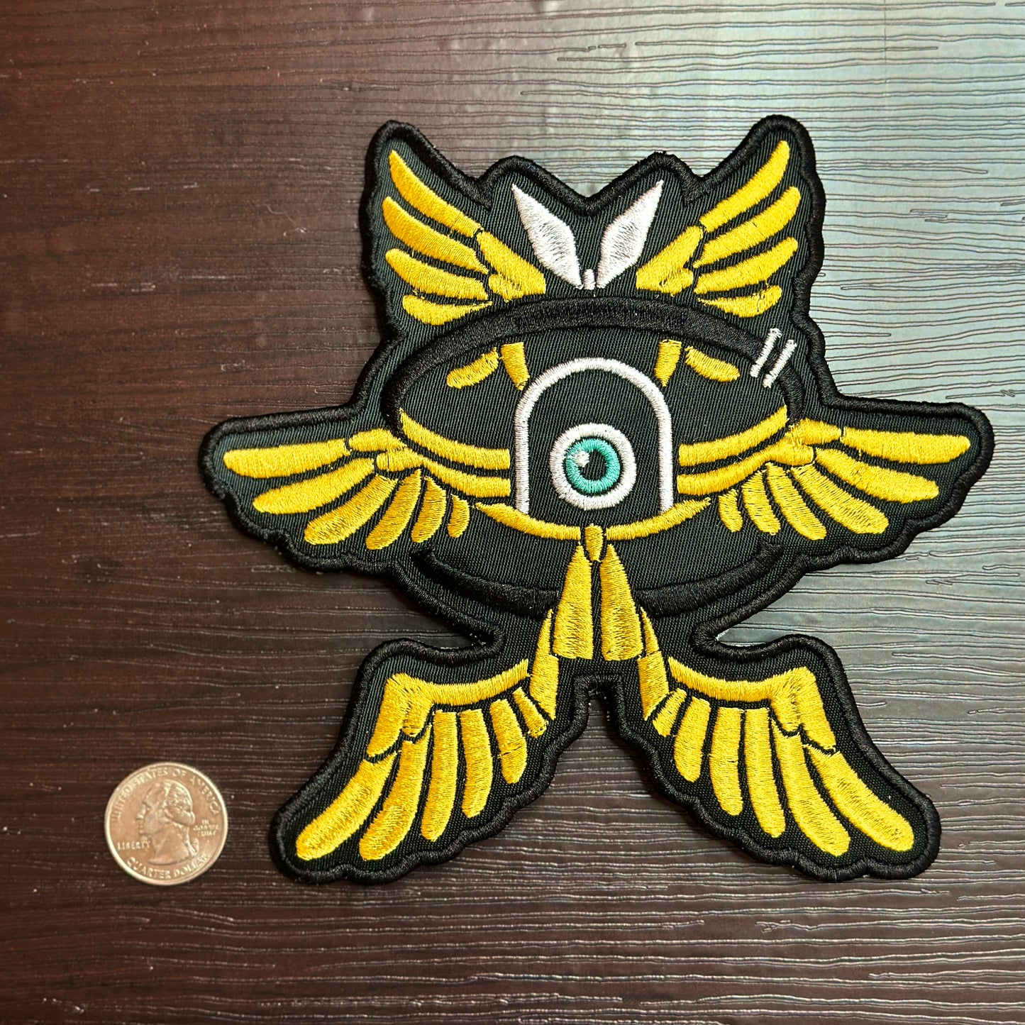 Iron-On Patch - "Biblically-Accurate Rin Kagamine" Vocaloid Patch