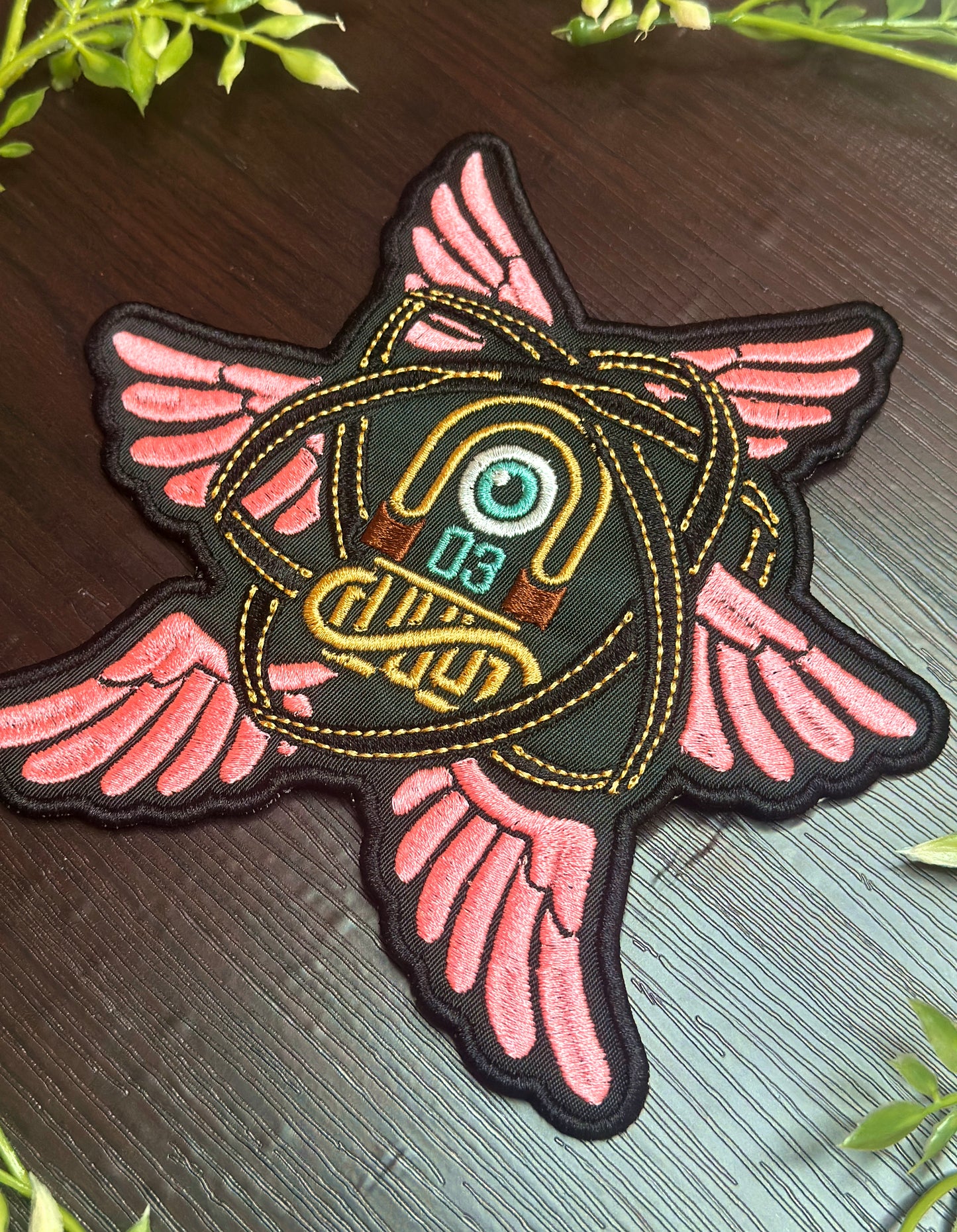 Iron-On Patch - "Biblically-Accurate Megurine Luka" Vocaloid Patch