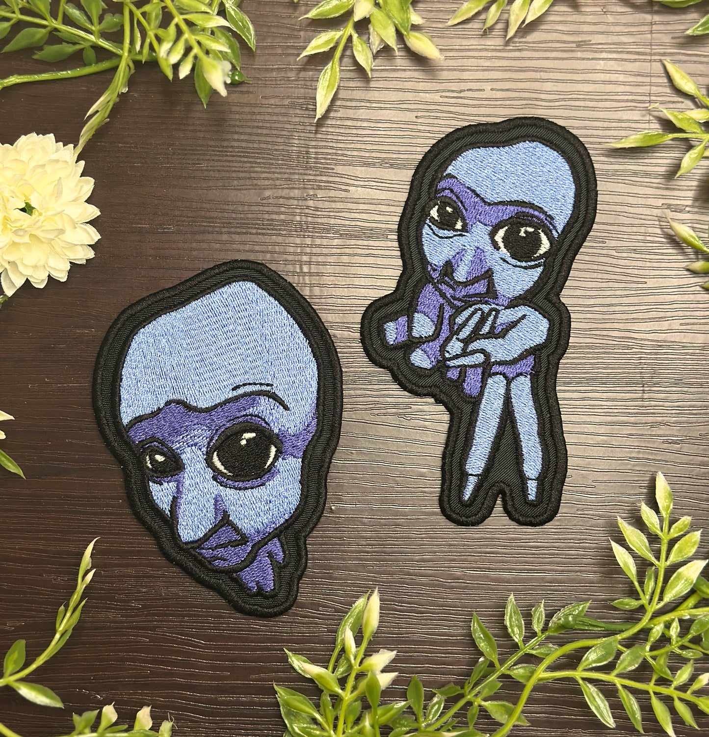 Iron-On Patch - "Ao Oni" RPGMaker Video Game Patches
