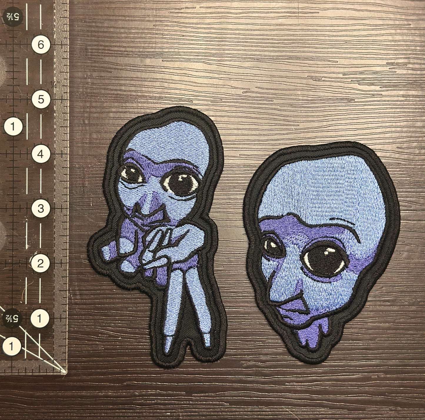 Iron-On Patch - "Ao Oni" RPGMaker Video Game Patches