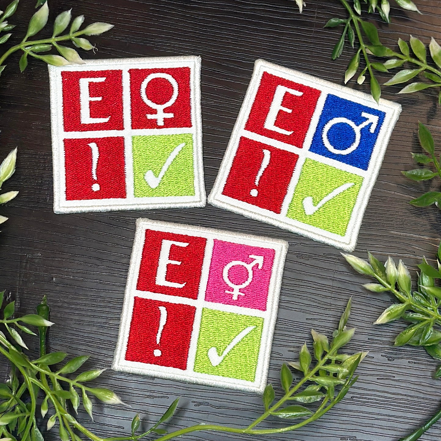 Iron-On Patch - "Archive of our Own" AO3 Fanfiction Ratings Embroidered Meme Patch