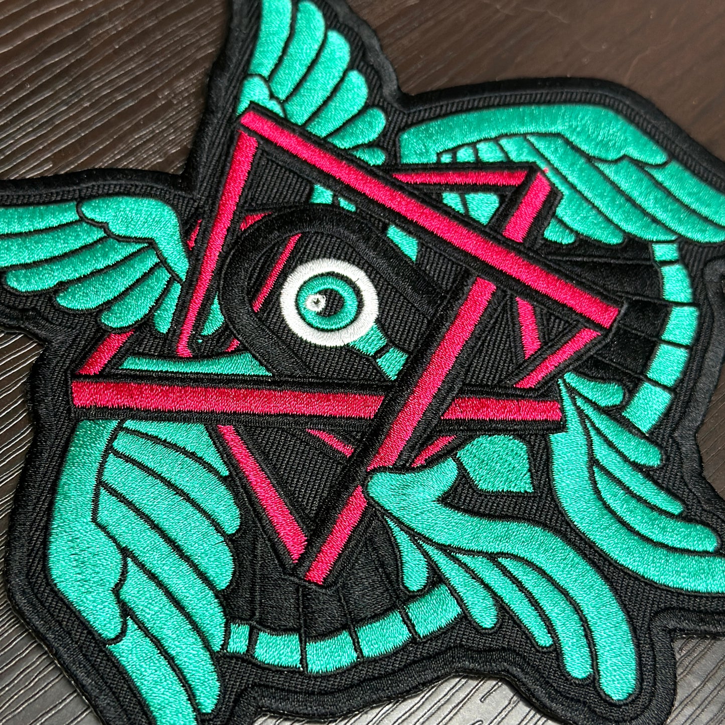 Iron-On Patch - "Biblically-Accurate Hatsune Miku" Vocaloid Patch