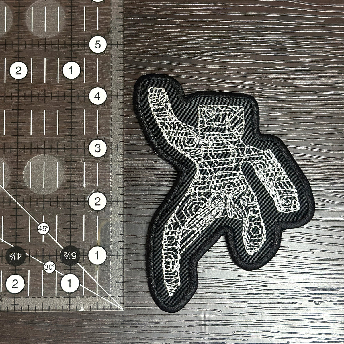 Iron-On Patch - "Xenonite Ryland Grace" Project Hail Mary Movie Ryan Gosling Embroidered Patch