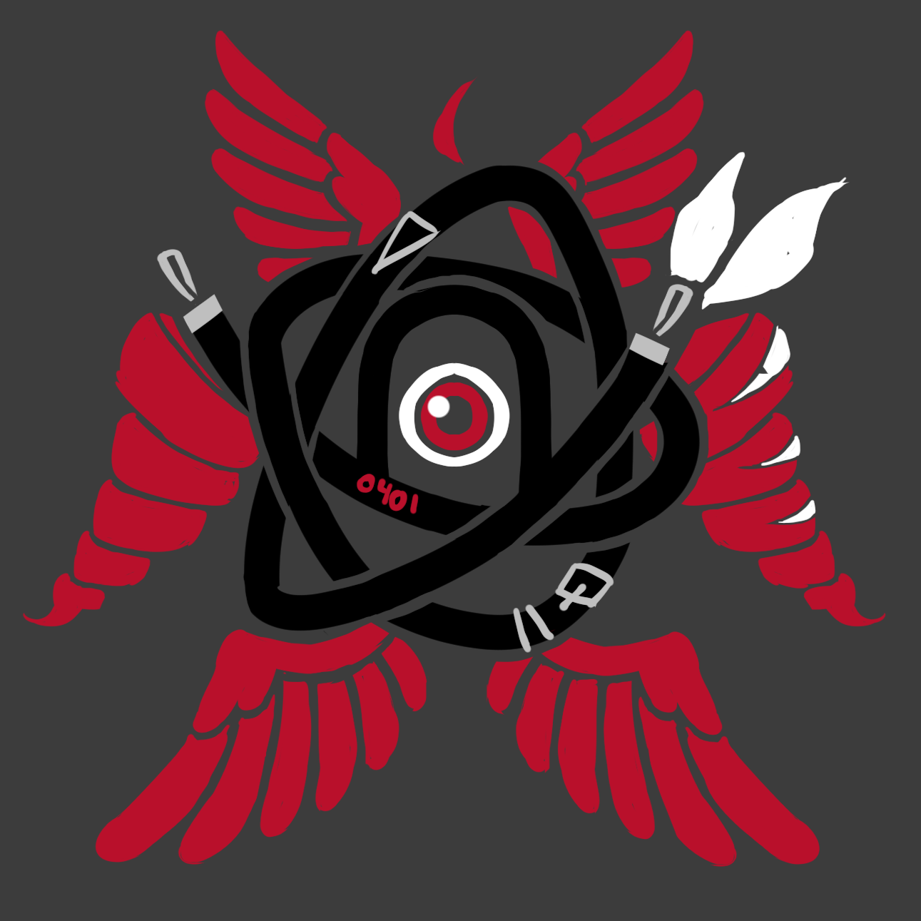 Iron-On Patch - "Biblically-Accurate Kasane Teto" Vocaloid UTAU Patch