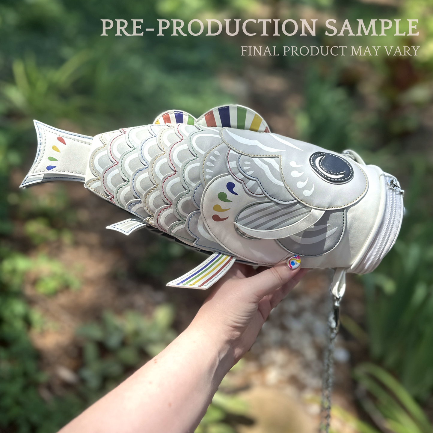PRE-ORDER: "KOINOBORI" Japanese Carp Streamer Novelty Shoulder Bag