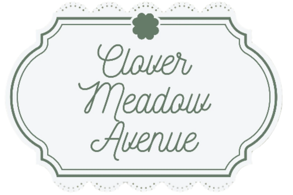 Clover Meadow Ave Embroidery