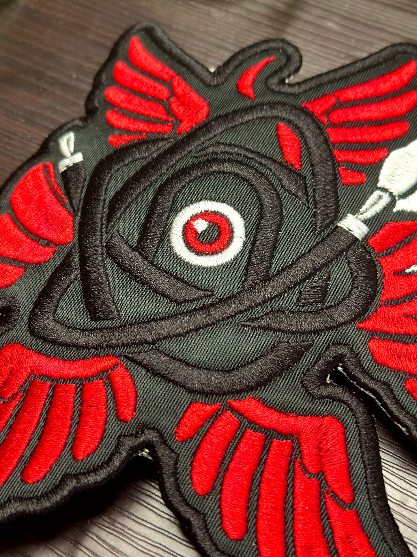 Iron-On Patch - "Biblically-Accurate Kasane Teto" Vocaloid UTAU Patch