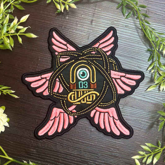 Iron-On Patch - "Biblically-Accurate Megurine Luka" Vocaloid Patch