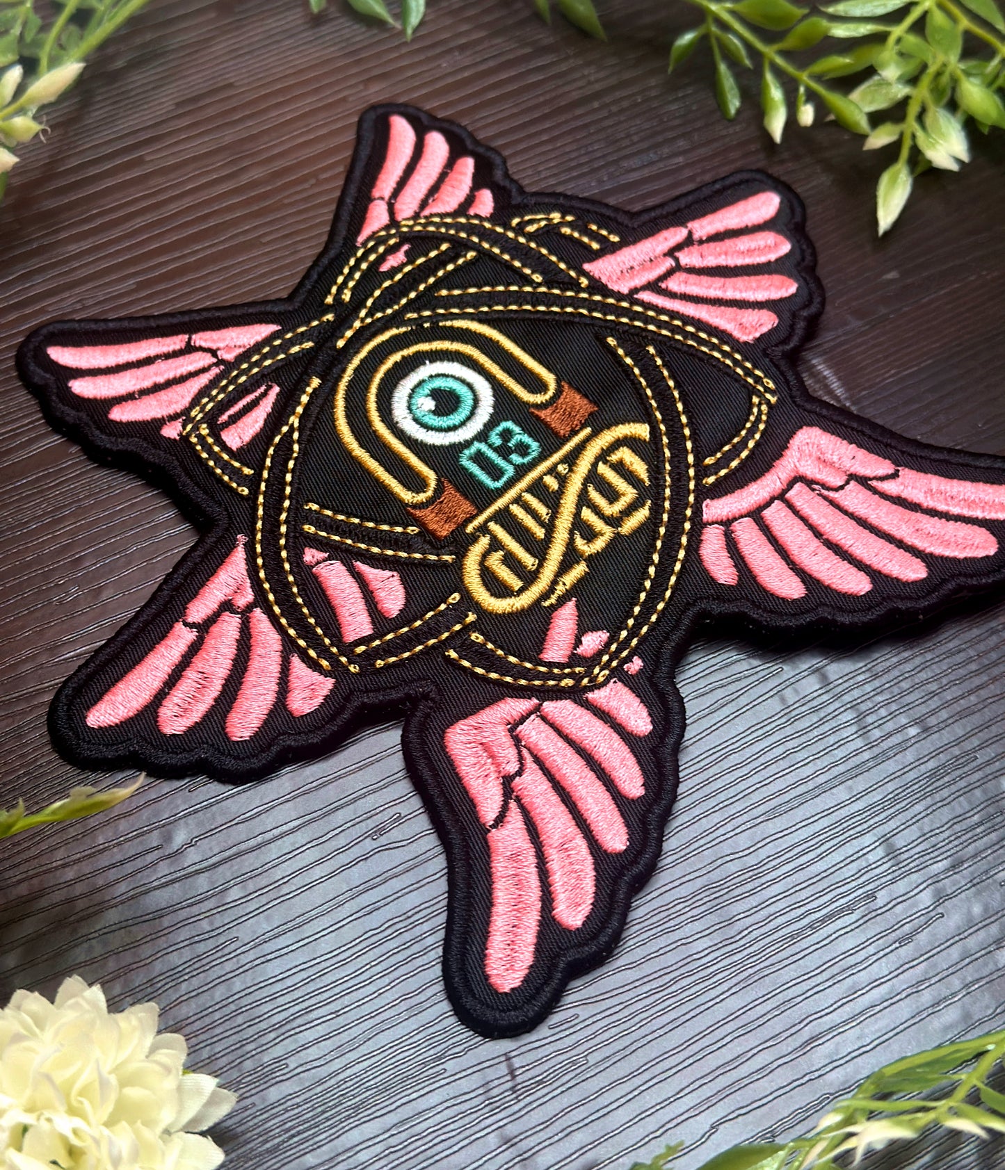 Iron-On Patch - "Biblically-Accurate Megurine Luka" Vocaloid Patch