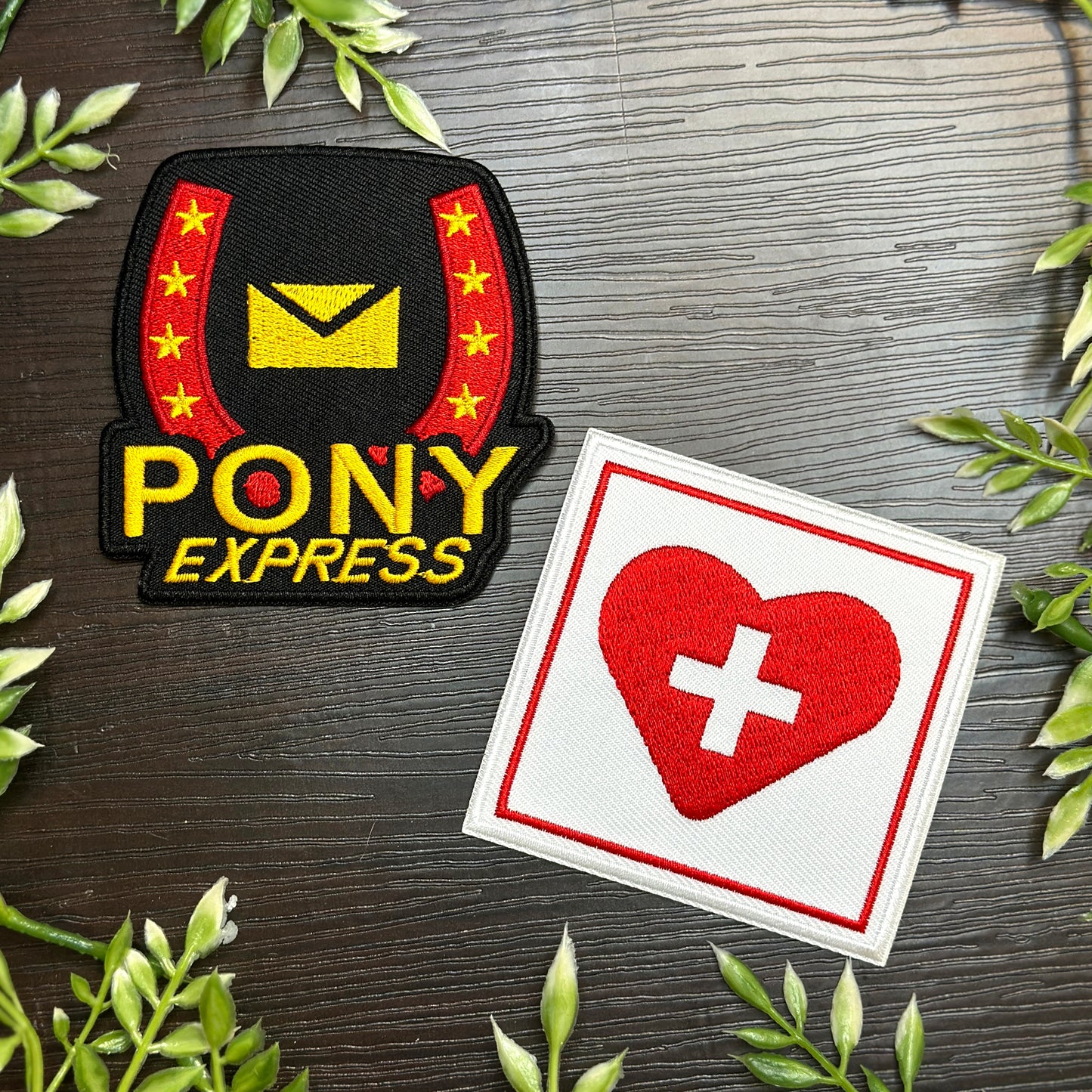 Iron-On Patch Set - Mouthwashing Cosplay Patches (Pony Express, Anya)
