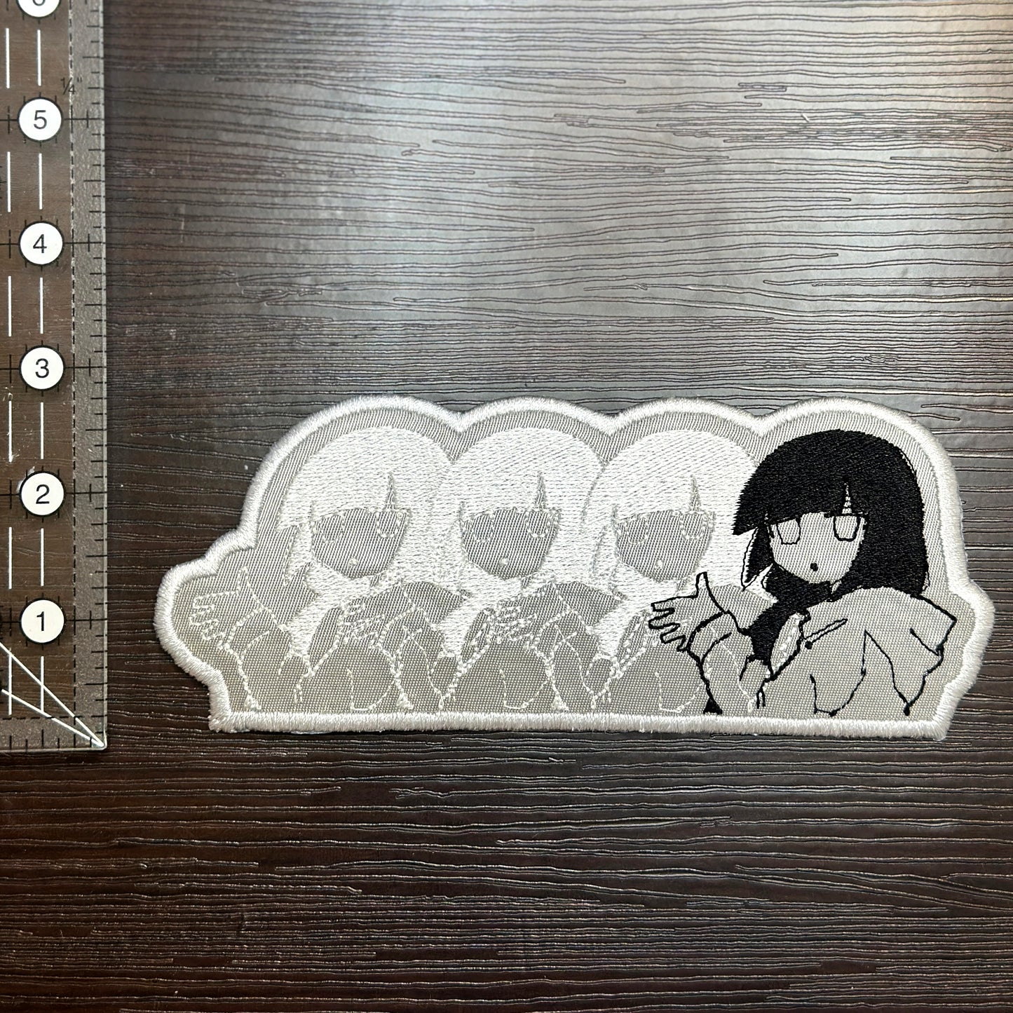 Iron-On Patch: "Lagtrain" by Inabakumori, Kaai Yuki Vocaloid Embroidered Patch