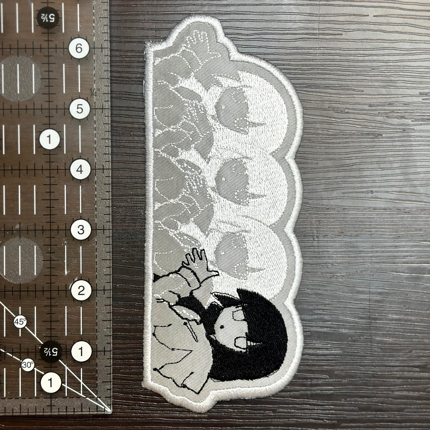 Iron-On Patch: "Lagtrain" by Inabakumori, Kaai Yuki Vocaloid Embroidered Patch