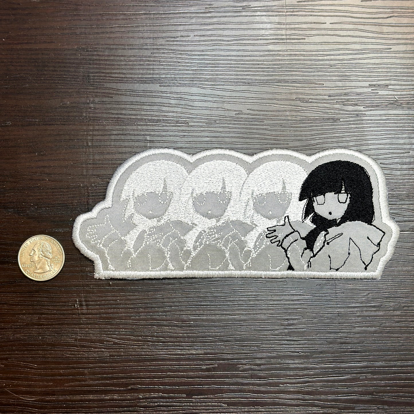Iron-On Patch: "Lagtrain" by Inabakumori, Kaai Yuki Vocaloid Embroidered Patch