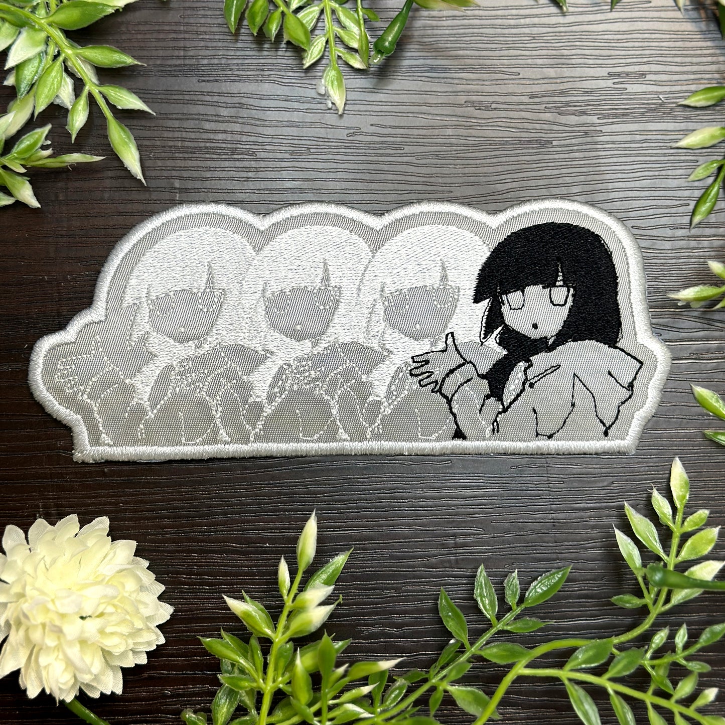 Iron-On Patch: "Lagtrain" by Inabakumori, Kaai Yuki Vocaloid Embroidered Patch