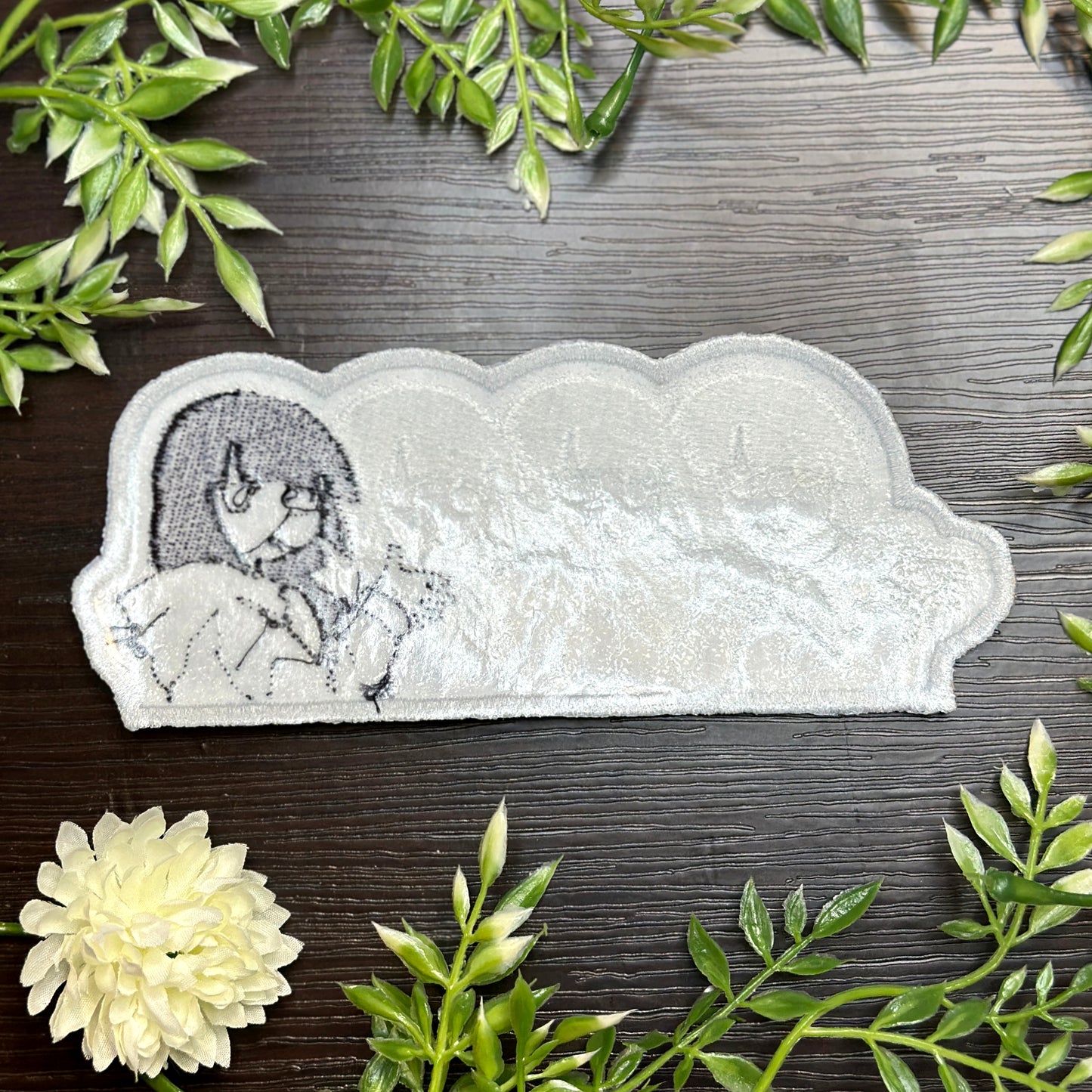 Iron-On Patch: "Lagtrain" by Inabakumori, Kaai Yuki Vocaloid Embroidered Patch