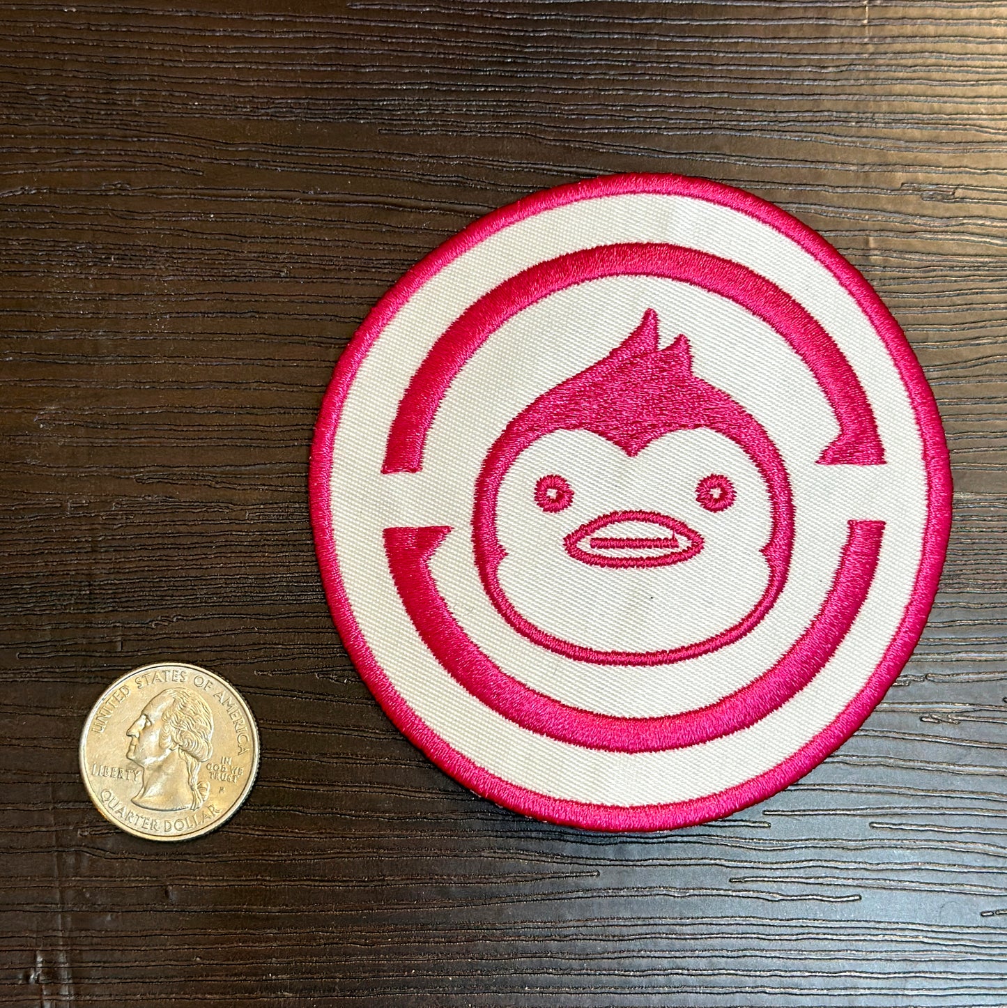 Iron-On Patch - Mawaru Penguindrum Penguin Embroidered Anime Patch