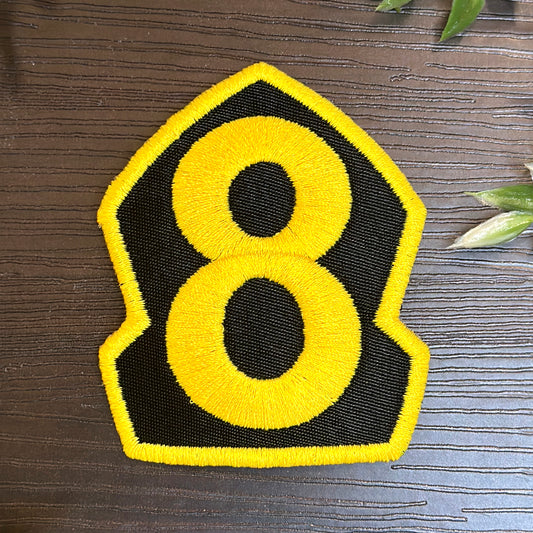 Iron-On Patch - "Special Fire Force Company 8" Embroidered Cosplay Patch