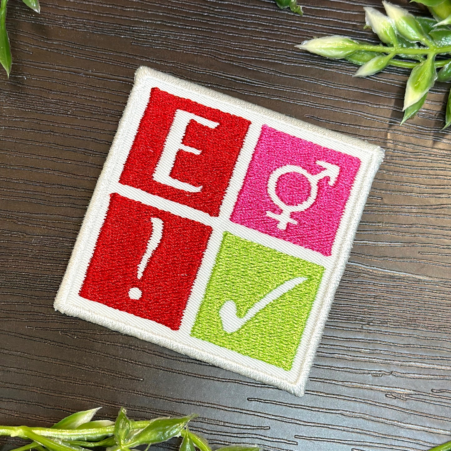 Iron-On Patch - "Archive of our Own" AO3 Fanfiction Ratings Embroidered Meme Patch