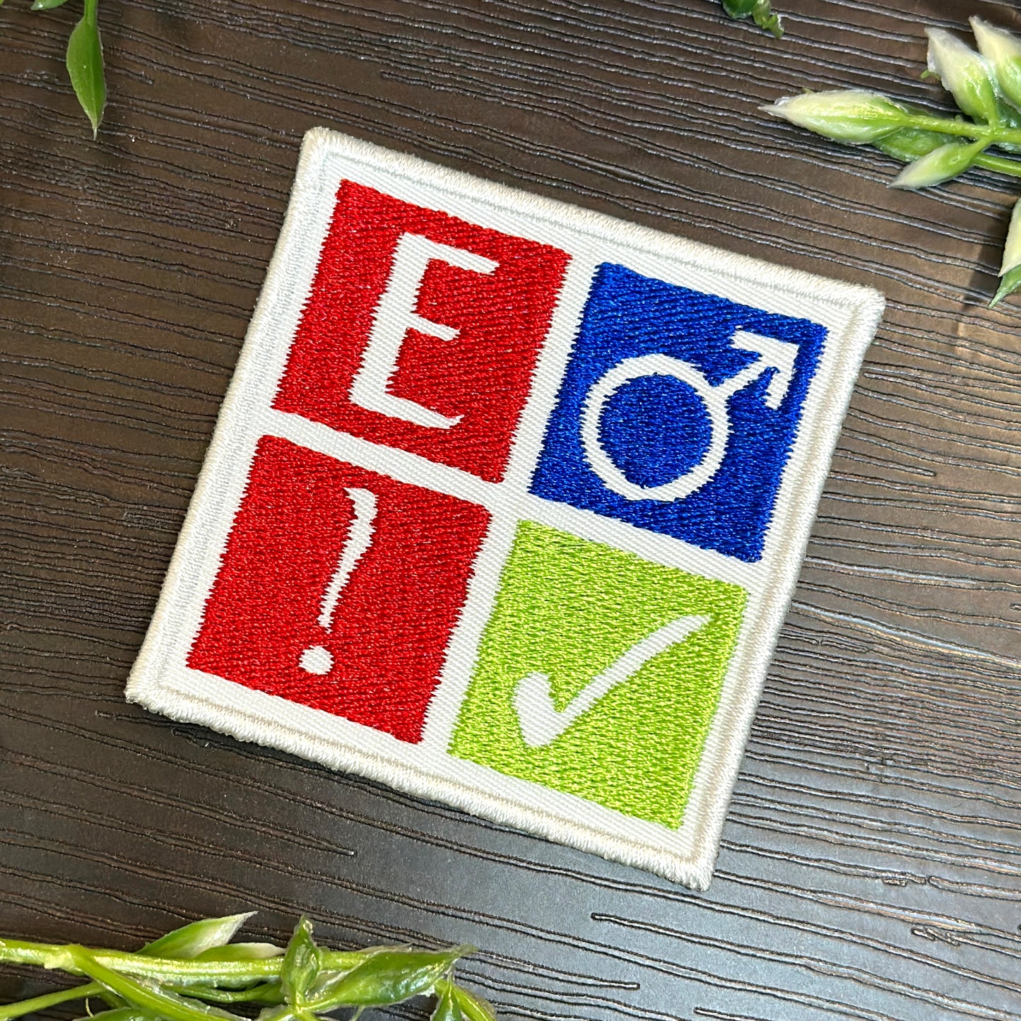 Iron-On Patch - "Archive of our Own" AO3 Fanfiction Ratings Embroidered Meme Patch