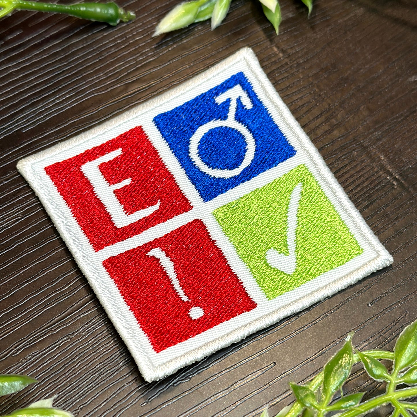 Iron-On Patch - "Archive of our Own" AO3 Fanfiction Ratings Embroidered Meme Patch