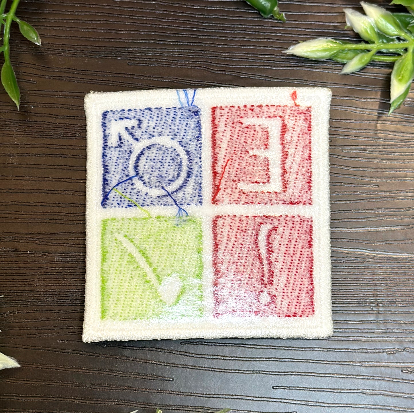 Iron-On Patch - "Archive of our Own" AO3 Fanfiction Ratings Embroidered Meme Patch