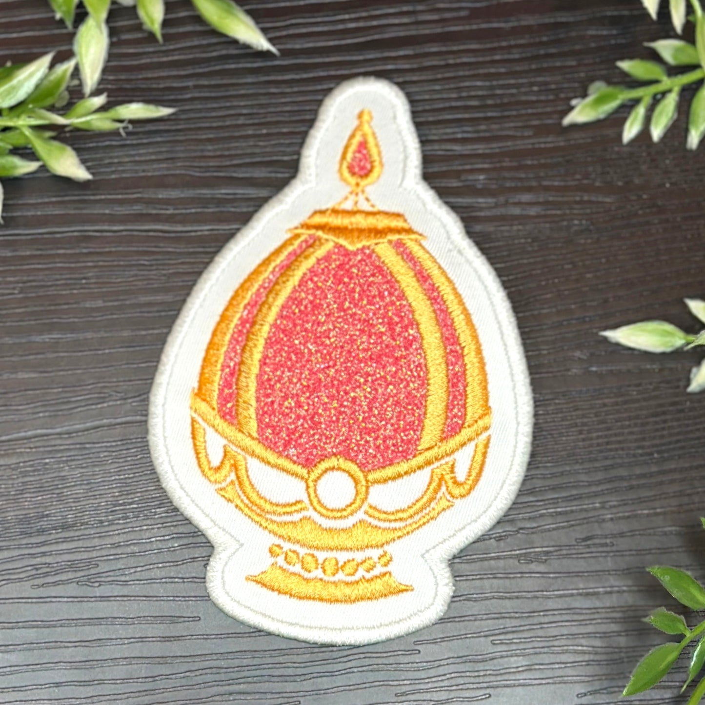 [LIMITED RUN] Iron-On Patch - Madoka Kaname & Homura Akemi Soul Gems; Madoka Magica Yuri Himejoshi Anime Patches