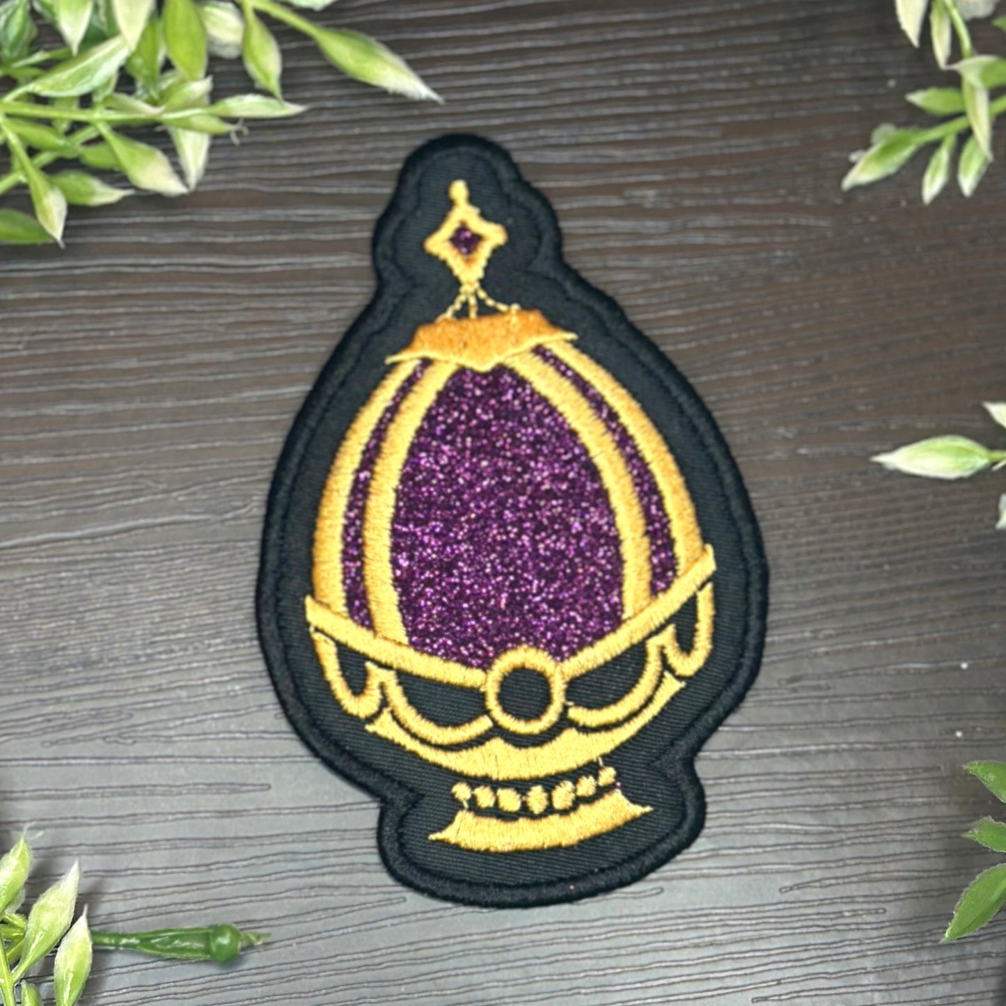 [LIMITED RUN] Iron-On Patch - Madoka Kaname & Homura Akemi Soul Gems; Madoka Magica Yuri Himejoshi Anime Patches