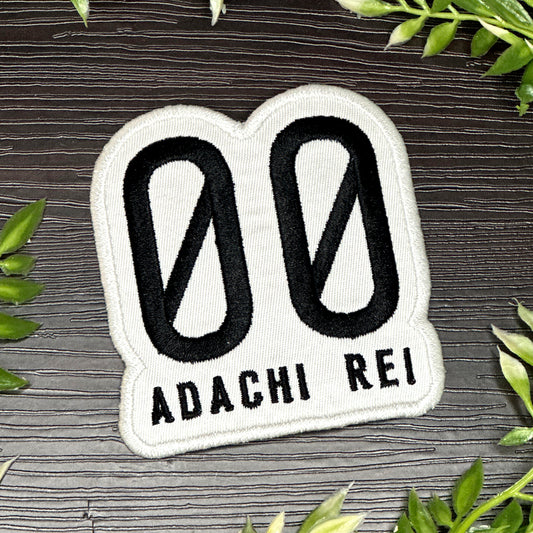 Iron-On Patch - Adachi Rei "00" UTAU Vocaloid Logo Embroidered Patch