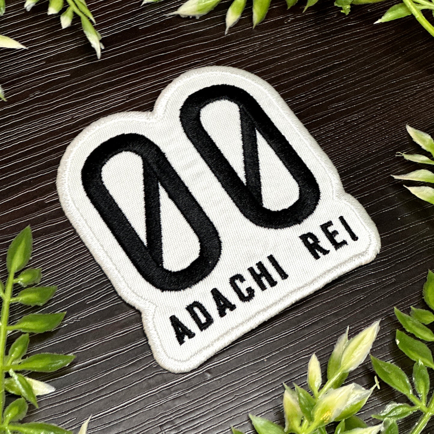 Iron-On Patch - Adachi Rei "00" UTAU Vocaloid Logo Embroidered Patch