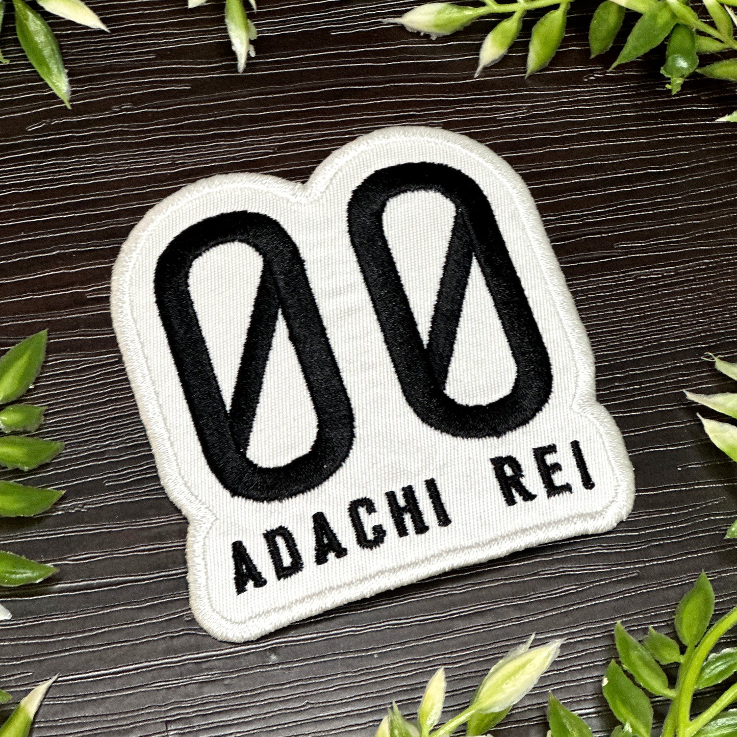 Iron-On Patch - Adachi Rei "00" UTAU Vocaloid Logo Embroidered Patch