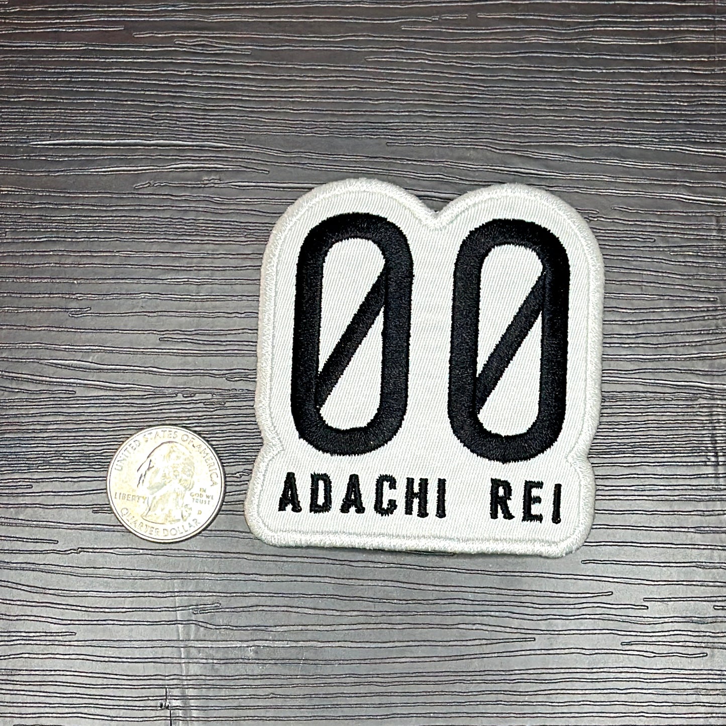 Iron-On Patch - Adachi Rei "00" UTAU Vocaloid Logo Embroidered Patch