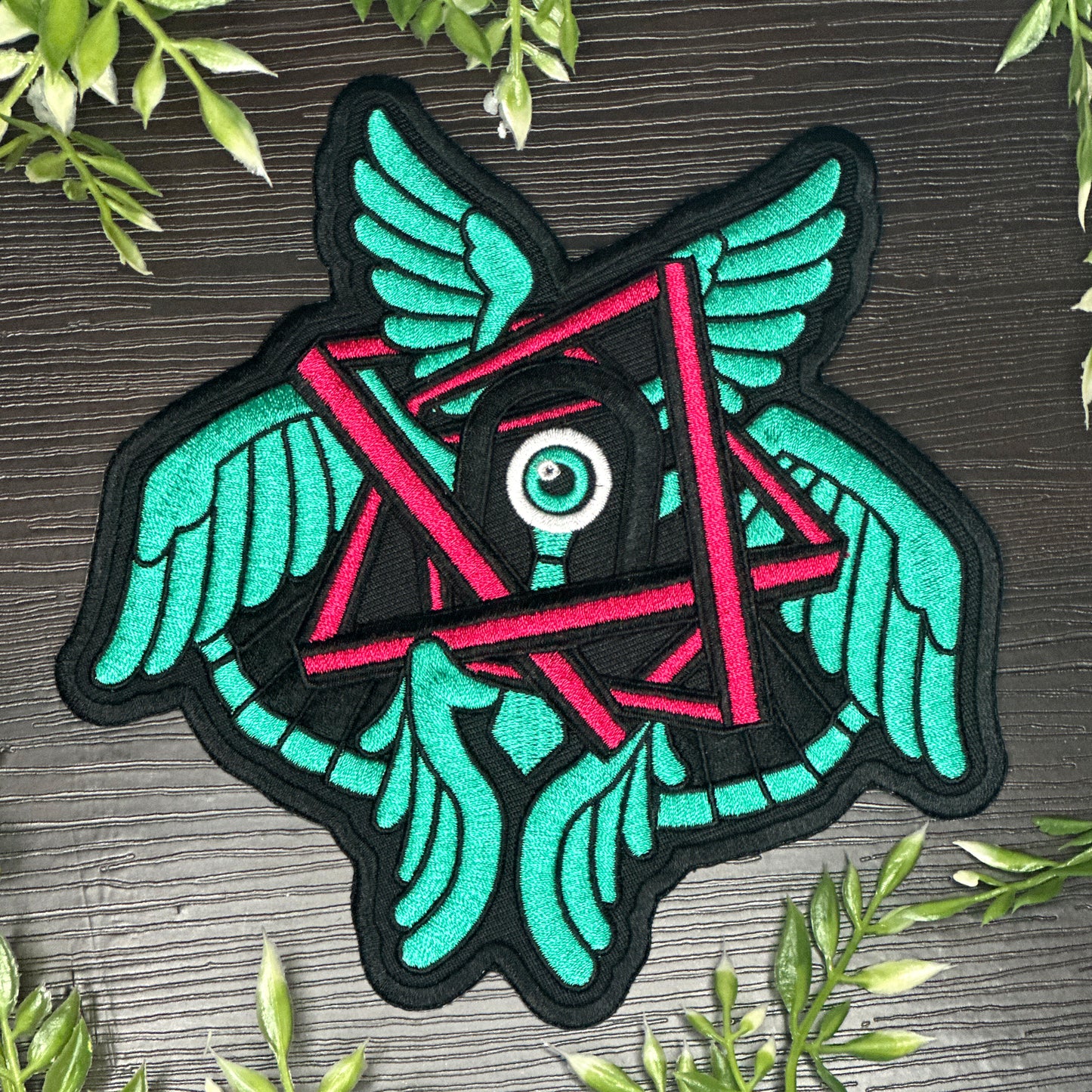 Iron-On Patch - "Biblically-Accurate Hatsune Miku" Vocaloid Patch