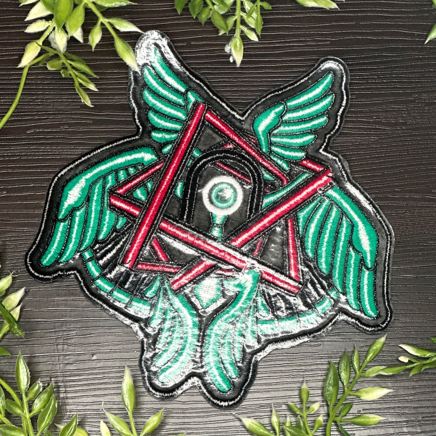 Iron-On Patch - "Biblically-Accurate Hatsune Miku" Vocaloid Patch