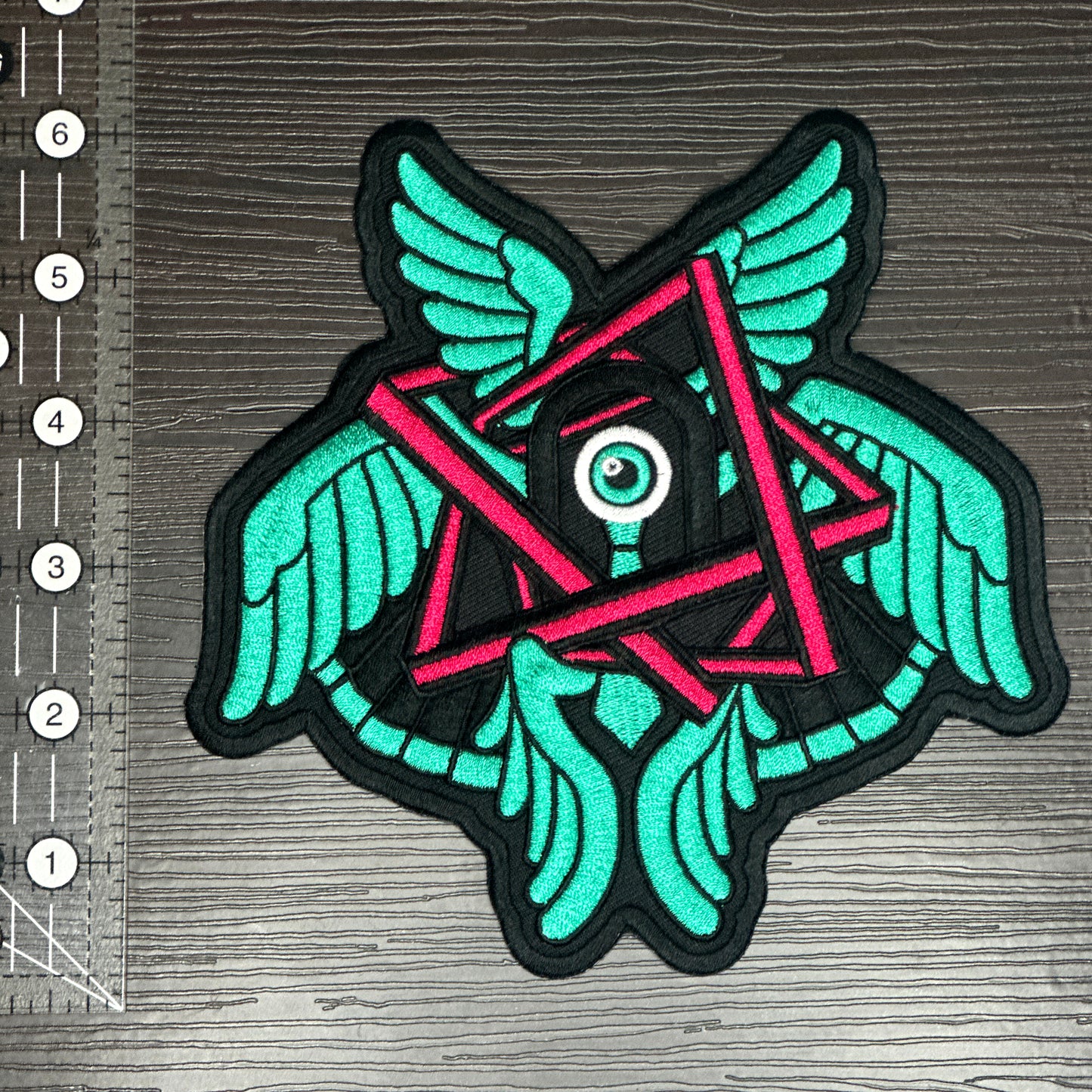 Iron-On Patch - "Biblically-Accurate Hatsune Miku" Vocaloid Patch