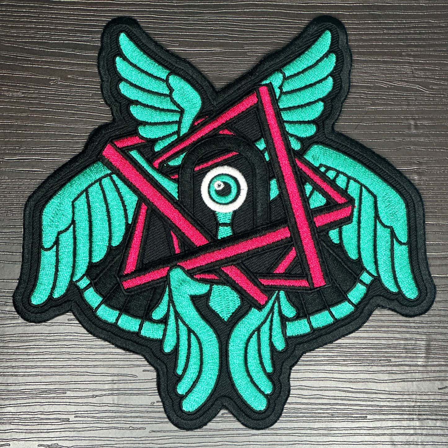 Iron-On Patch - "Biblically-Accurate Hatsune Miku" Vocaloid Patch