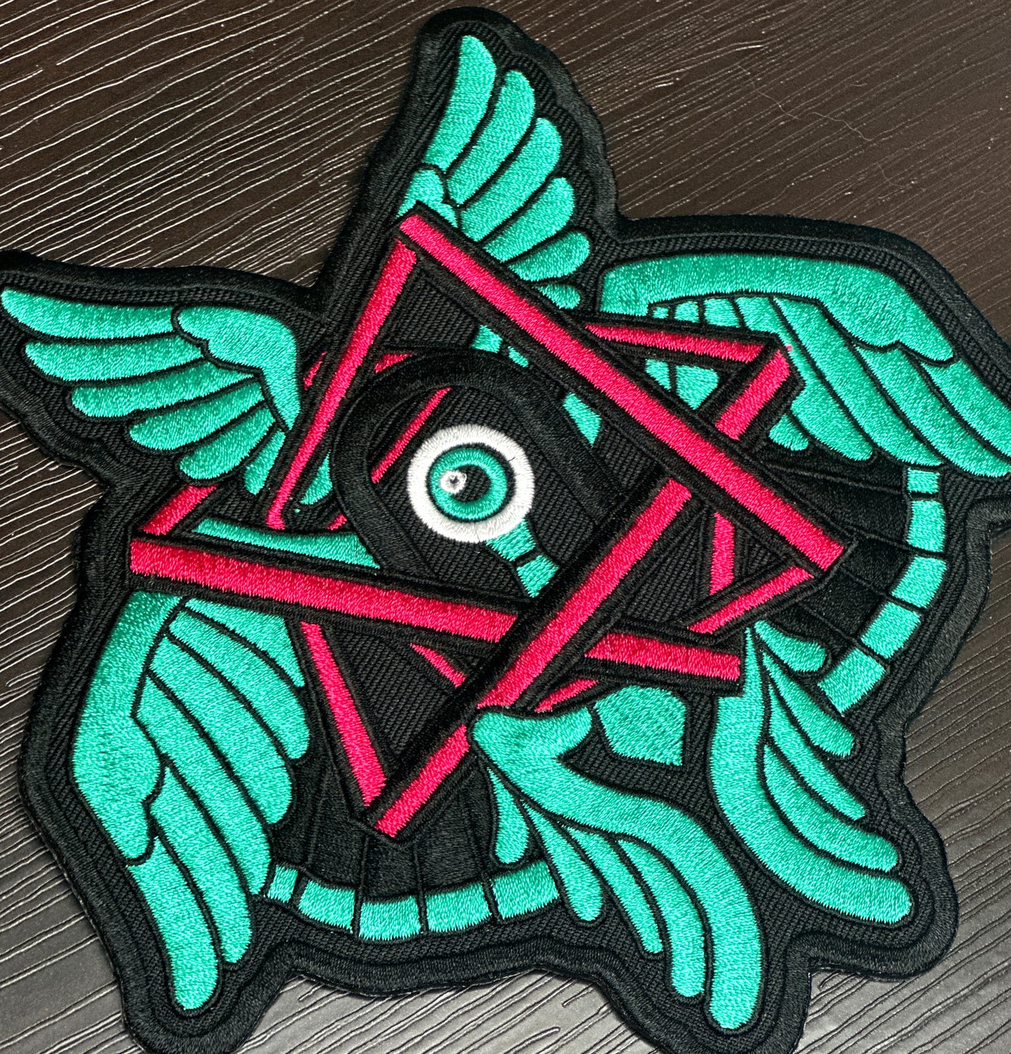 Iron-On Patch - "Biblically-Accurate Hatsune Miku" Vocaloid Patch